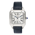 Cartier Santos Dumont XL WSSA0032 Silver Dial Steel Mens Watch Box Papers - Watches