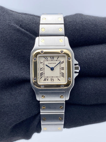 Cartier Santos Galbee 166930 Two Tone Ladies Watch - Watches