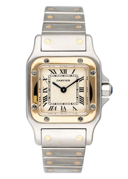 Cartier Santos Galbee 166930 Two Tone Ladies Watch - Watches