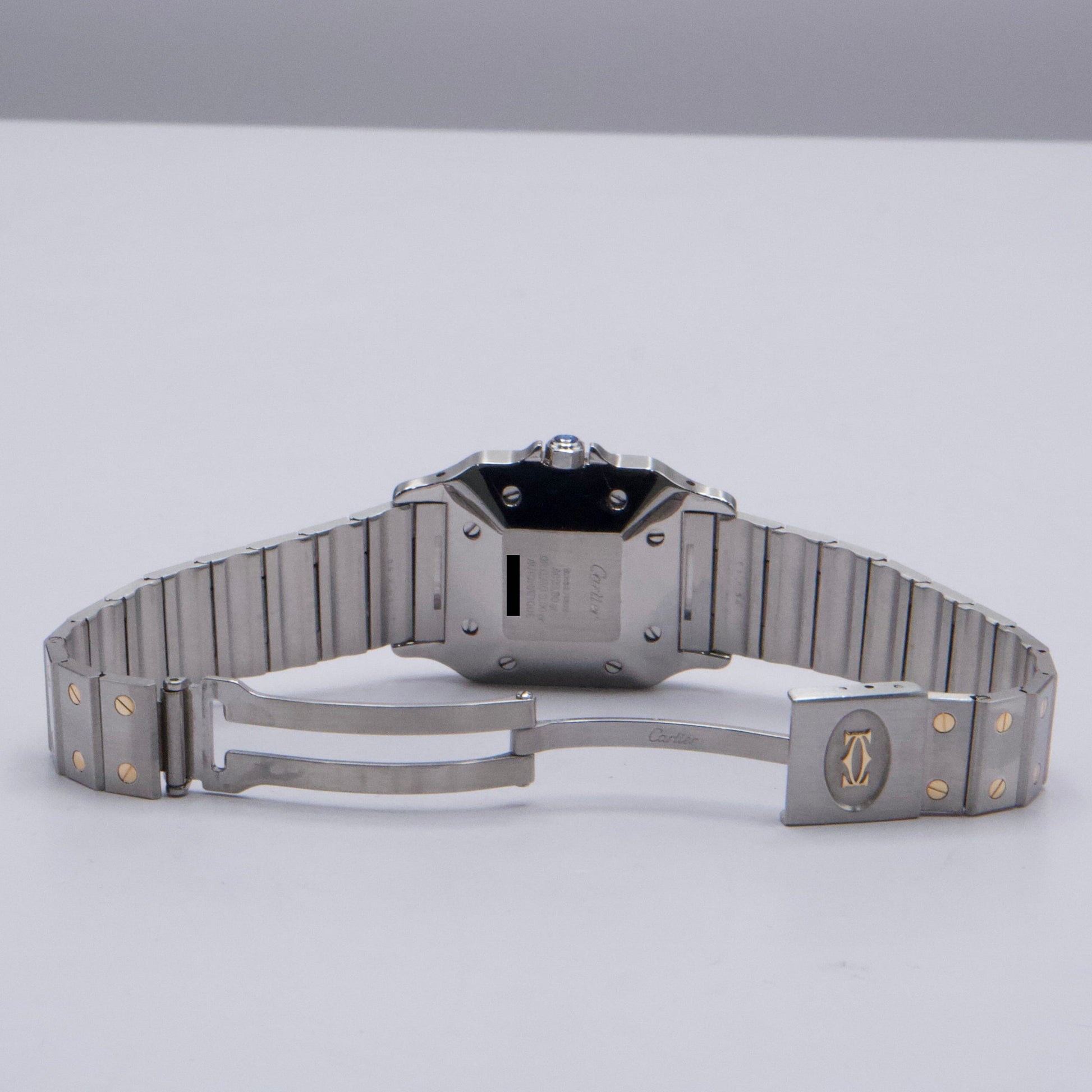 Cartier Santos Galbee 81036288 Two Tone Watch - Watches