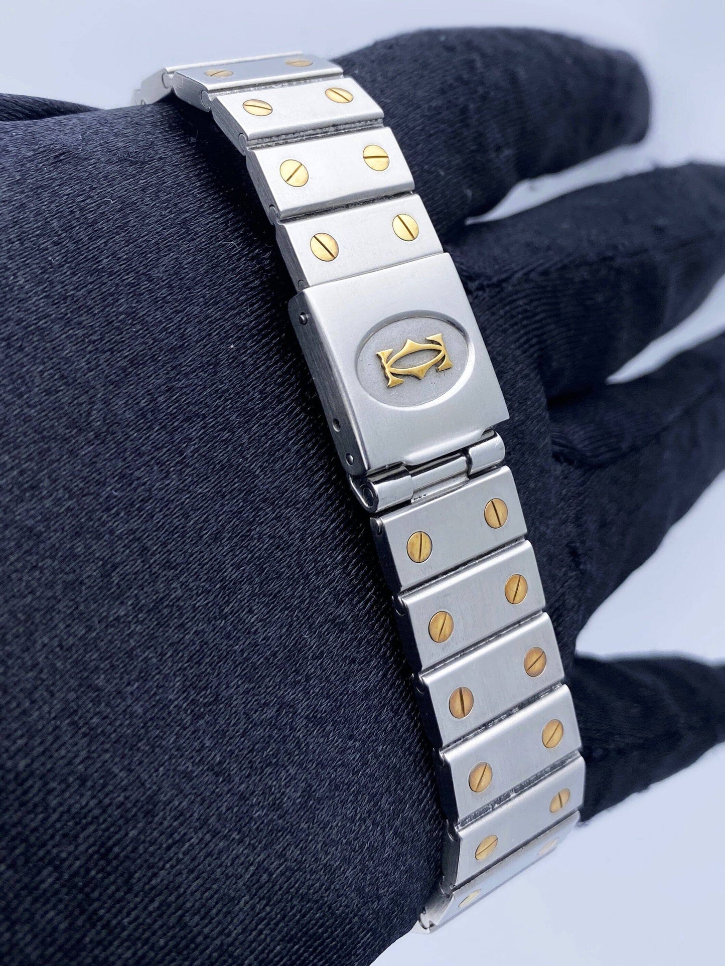 Cartier Santos Galbee 81036288 Two Tone Watch - Virtual