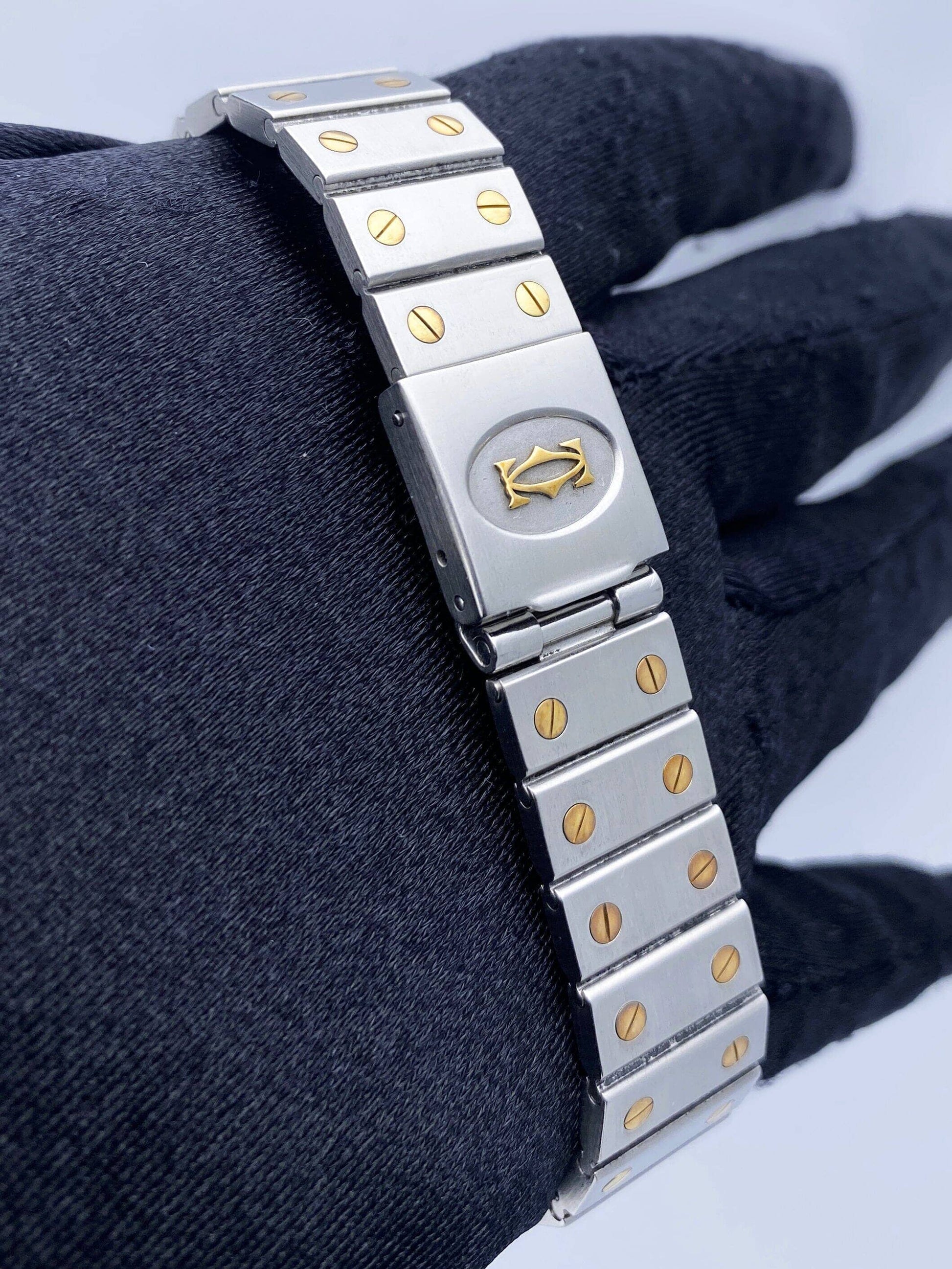 Cartier Santos Galbee 81036288 Two Tone Watch - Virtual