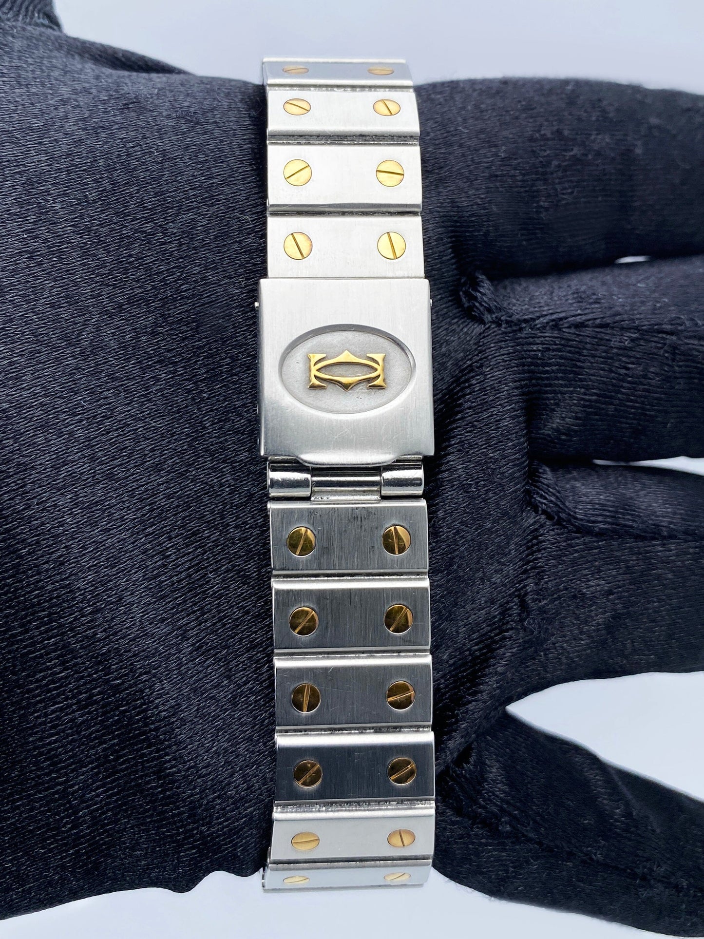 Cartier Santos Galbee 81036288 Two Tone Watch - Virtual
