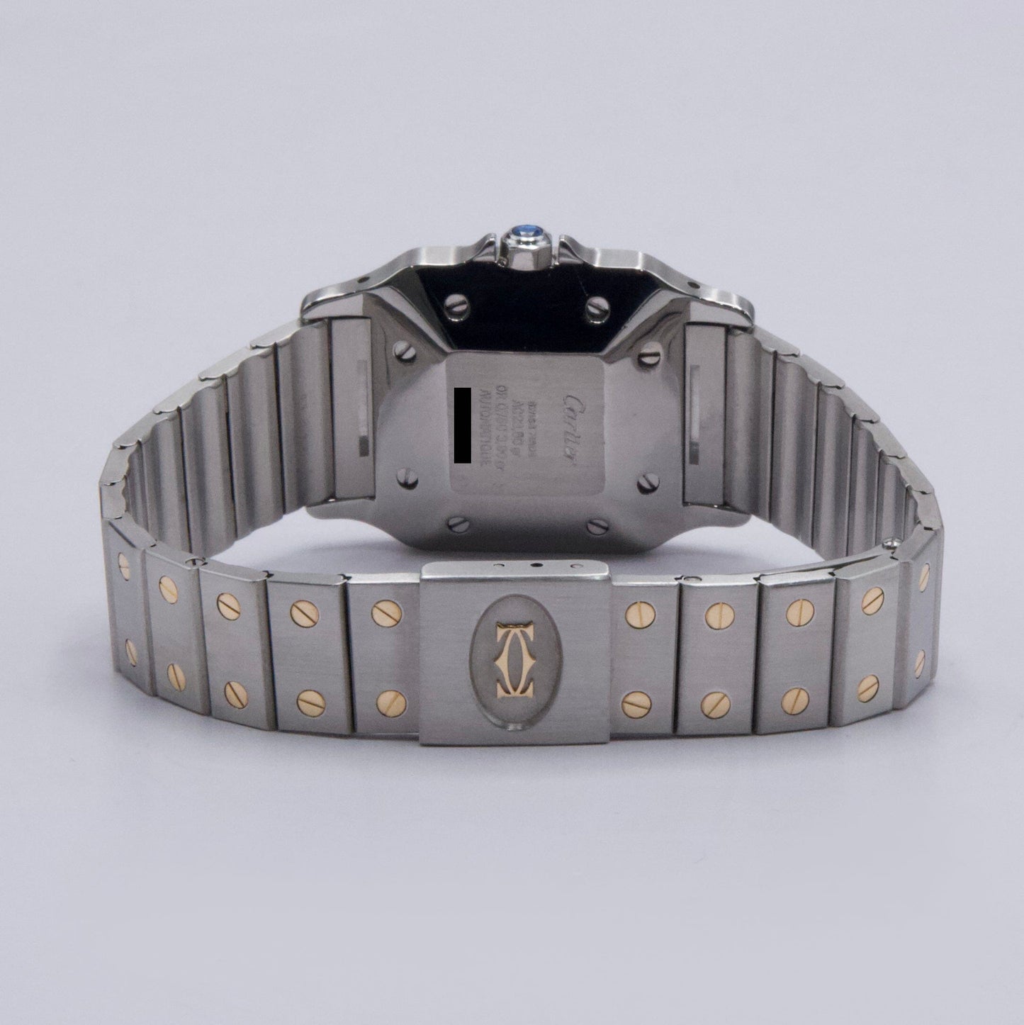 Cartier Santos Galbee 81036288 Two Tone Watch - Watches