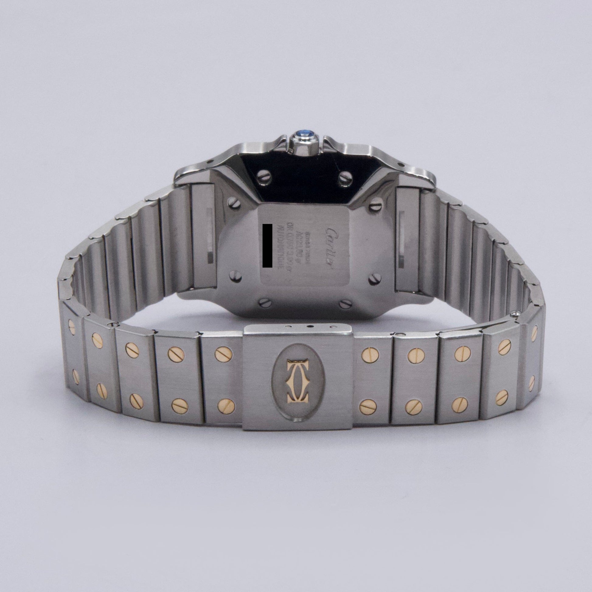 Cartier Santos Galbee 81036288 Two Tone Watch - Watches