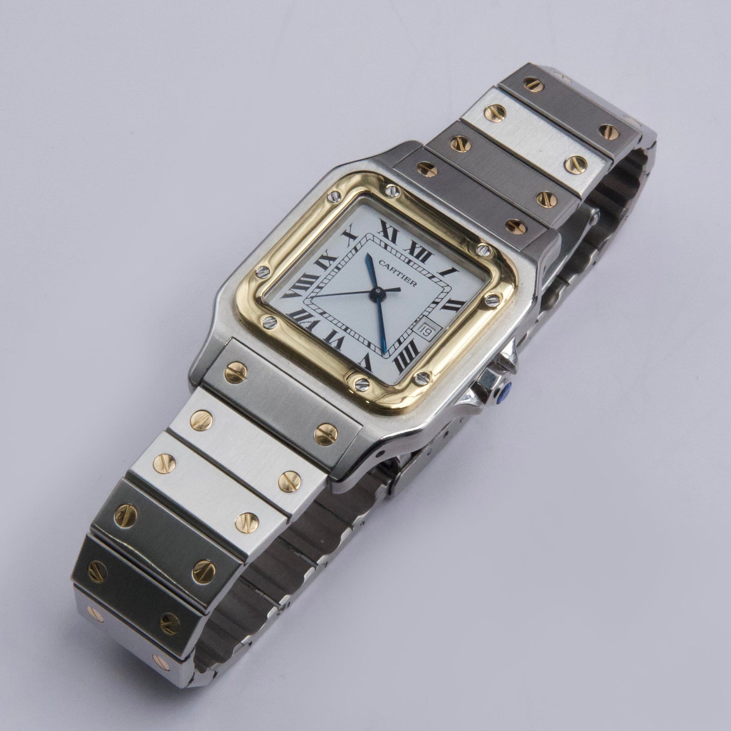 Cartier Santos Galbee 81036288 Two Tone Watch - Watches