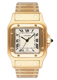 Cartier Santos Galbee W20009C5 18K Yellow Gold Watch - Watches