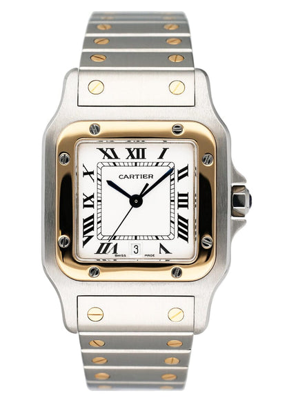 Cartier Santos Galbee W20011C4 187901 Two Tone Mens Watch - Watches