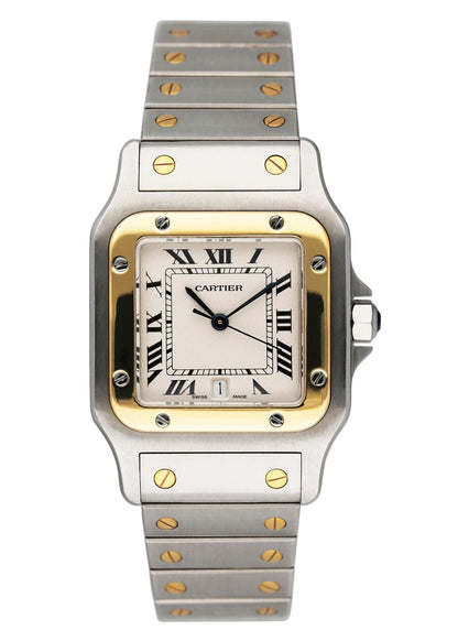 Cartier Santos Galbee W20011C4 Two Tone Mens Watch - Watches