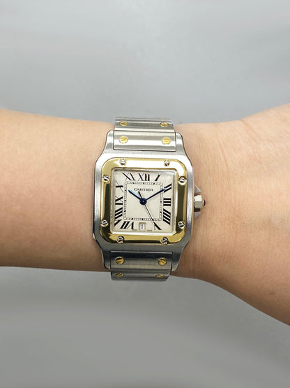 Cartier Santos Galbee W20011C4 Two Tone Mens Watch - Watches
