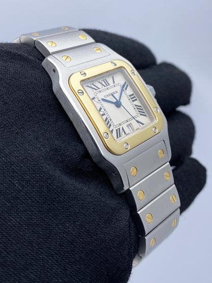 Cartier Santos Galbee W20011C4 Two Tone Mens Watch - Watches