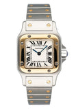 Cartier Santos Galbee W20012C4 Two Tone Ladies Watch - Wristwatch