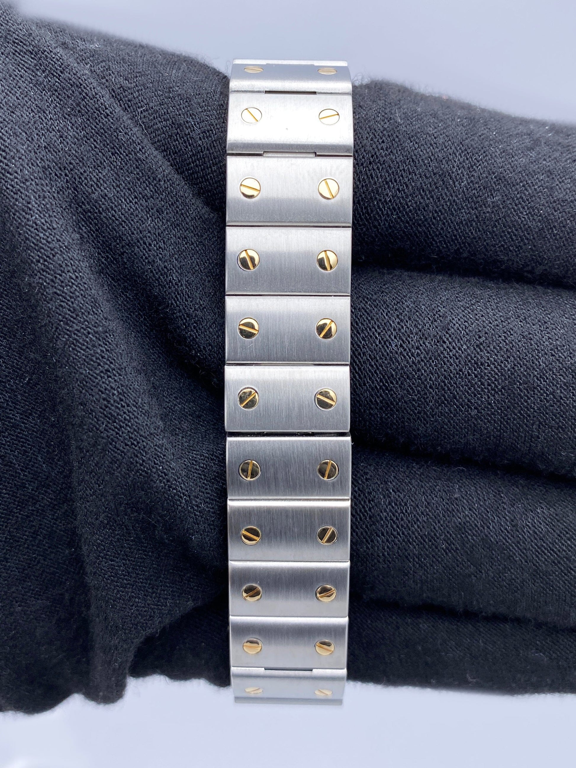Cartier Santos Galbee W20012C4 Two Tone Ladies Watch - Wristwatch