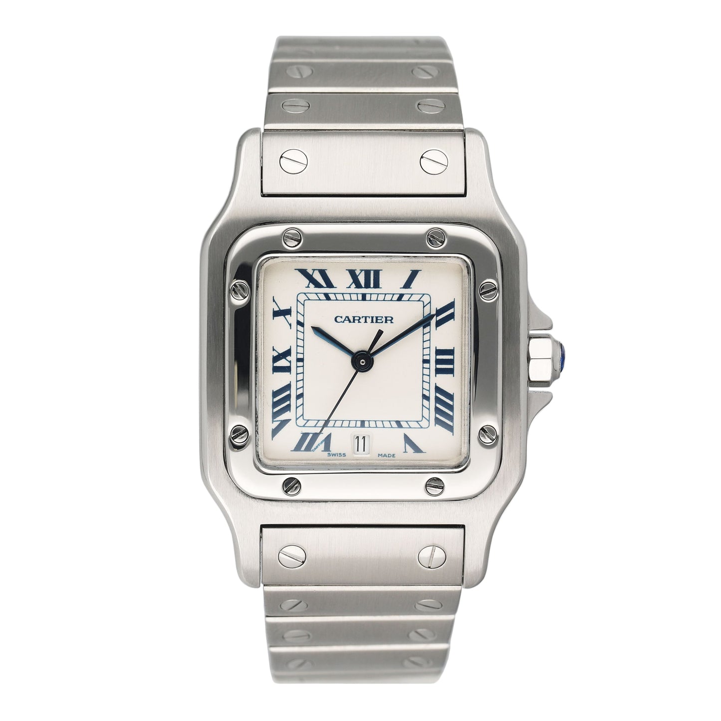 Cartier Santos Galbee W20018D6 Stainless Steel Watch