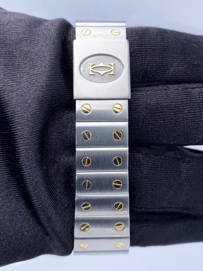 Cartier Santos Galbee W20030C4 Gray Dial Two Tone Watch - Watches