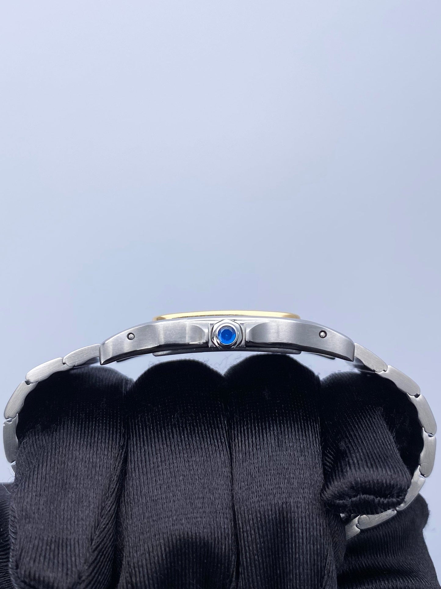Cartier Santos Galbee W20030C4 Gray Dial Two Tone Watch - Watches