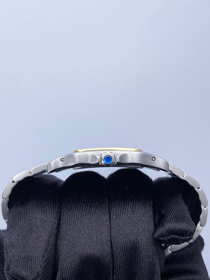 Cartier Santos Galbee W20030C4 Gray Dial Two Tone Watch - Watches
