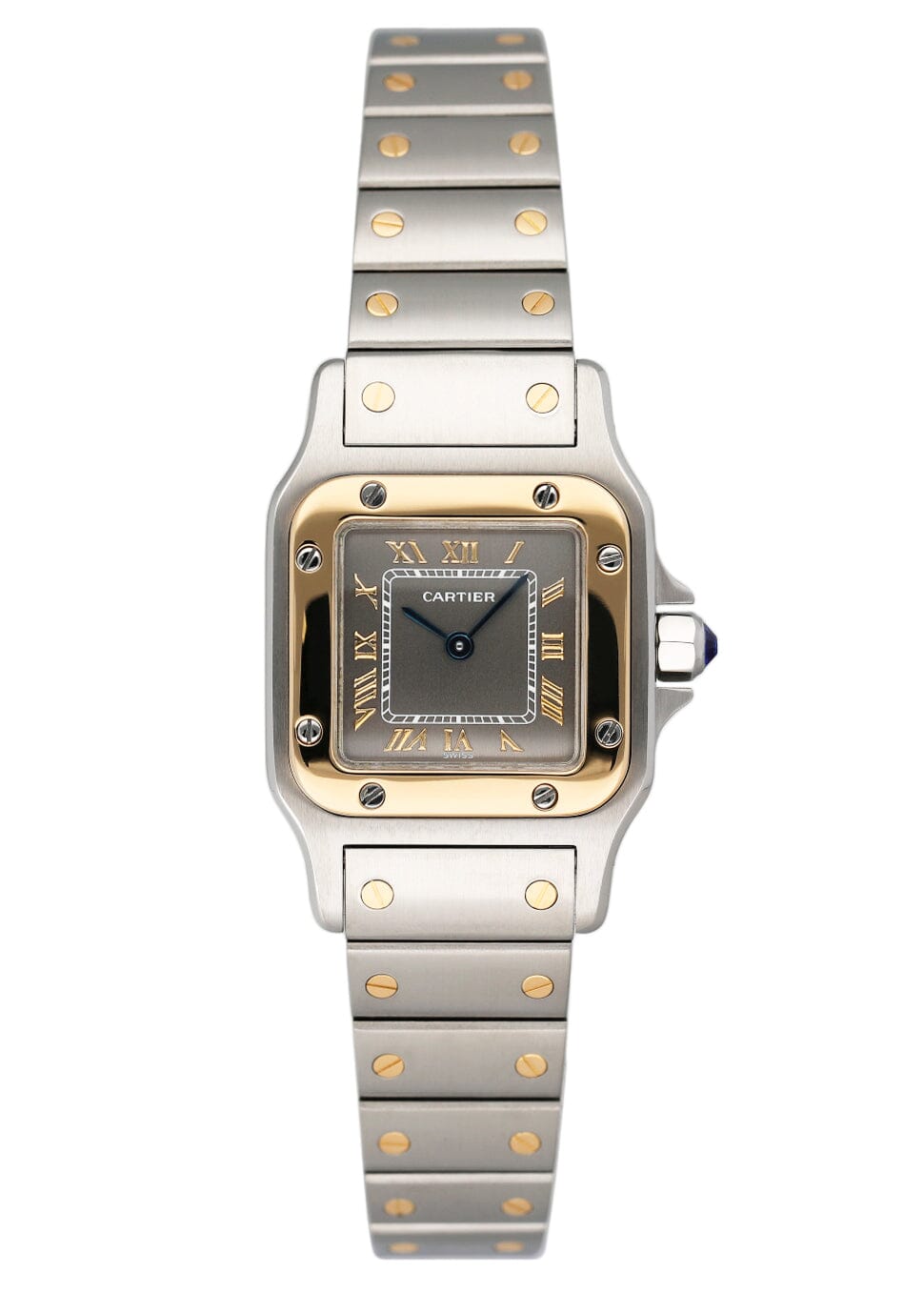 Cartier Santos Galbee W20031C4 Slate Dial Two Tone Ladies – Phigora