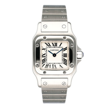 Cartier Santos Galbee W20056D6 Stainless Steel Ladies Watch Box Papers