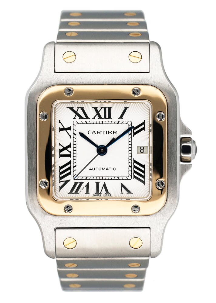Cartier Santos Galbee W20058C4 Two Tone Ladies Watch – Phigora