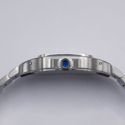 Cartier Santos Galbee W20098D6 Stainless Steel Mens Watch Box Papers - Wristwatch