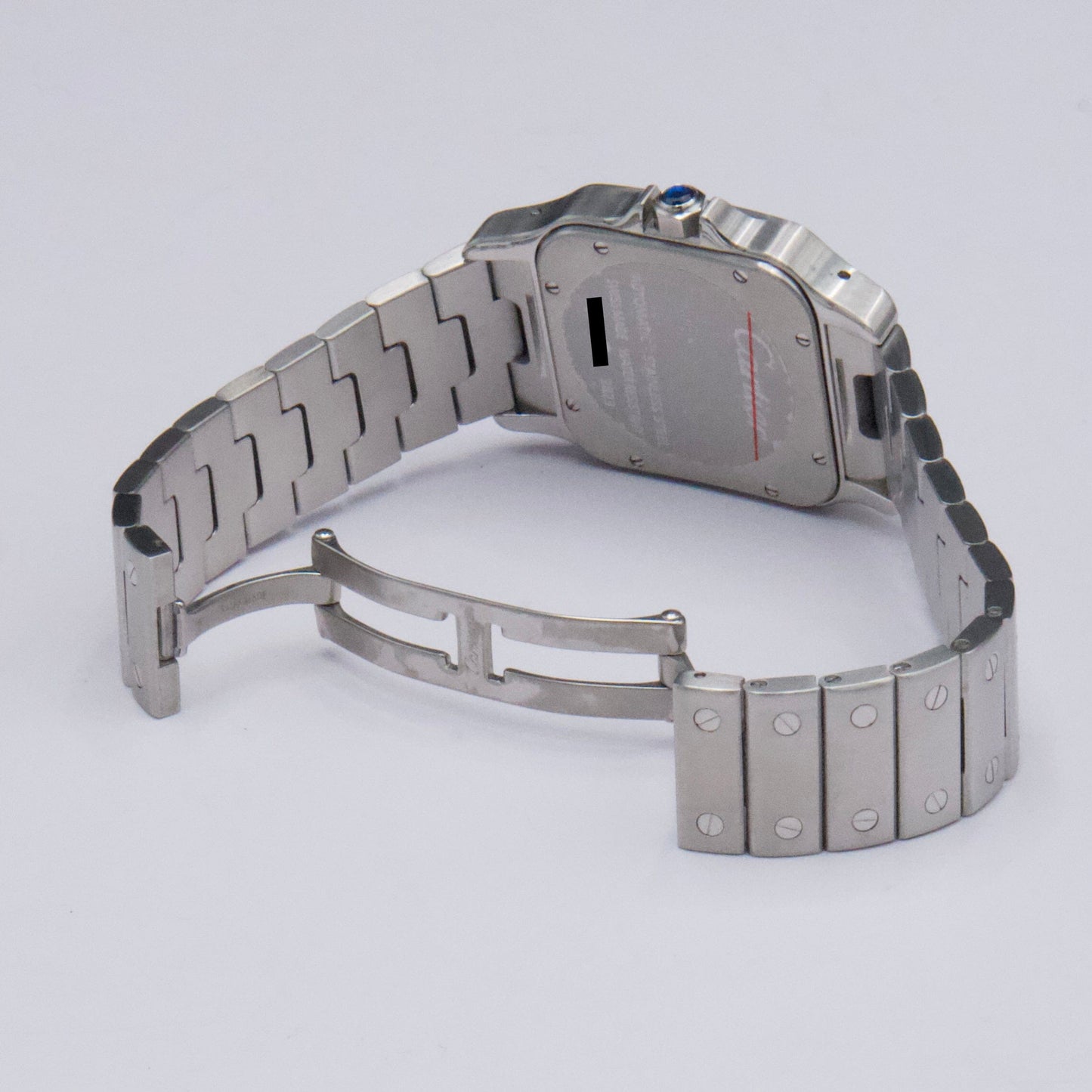 Cartier Santos Galbee W20098D6 Stainless Steel Mens Watch Box Papers - Wristwatch