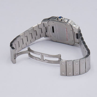 Cartier Santos Galbee W20098D6 Stainless Steel Mens Watch Box Papers - Wristwatch