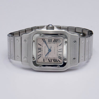 Cartier Santos Galbee W20098D6 Stainless Steel Mens Watch Box Papers - Wristwatch