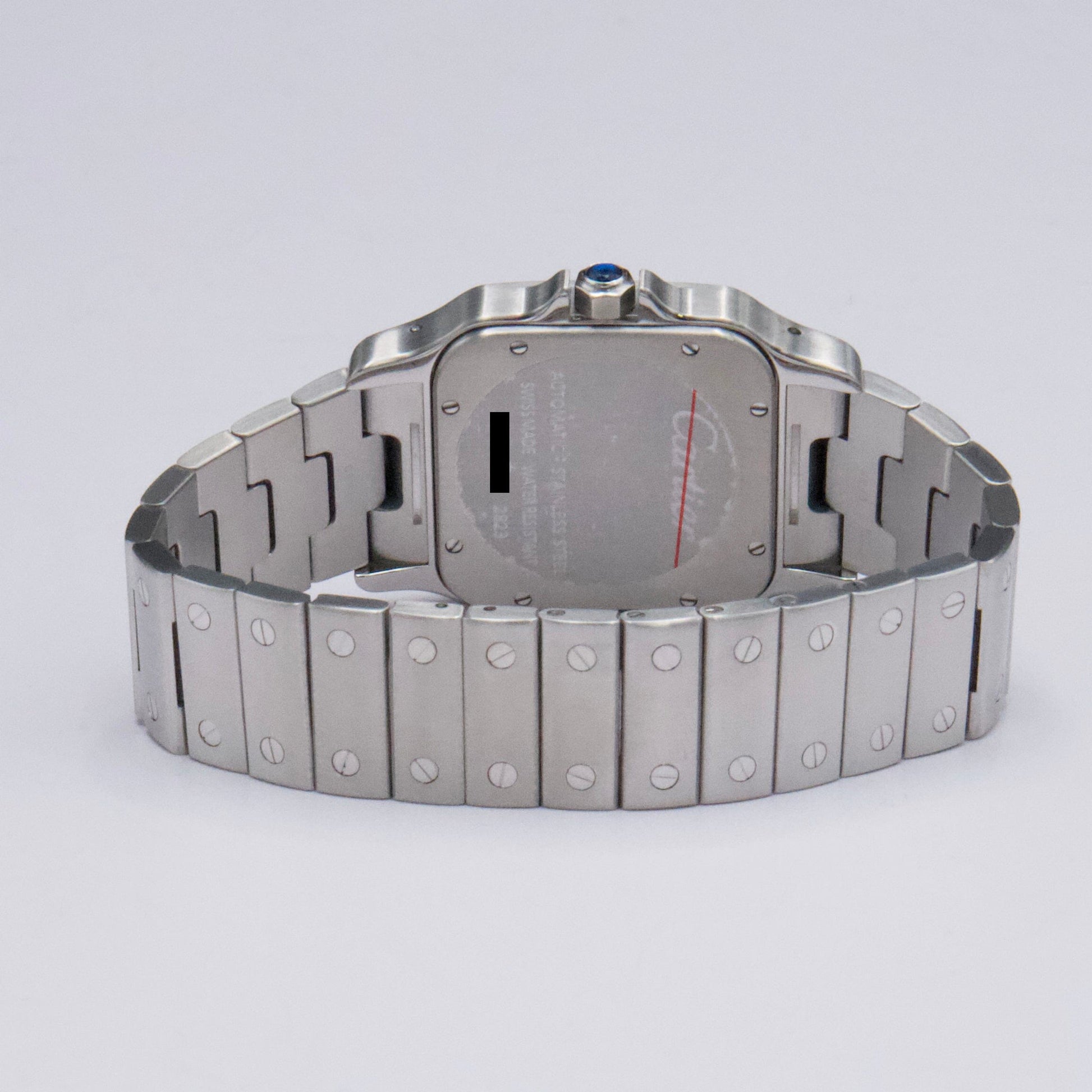 Cartier Santos Galbee W20098D6 Stainless Steel Mens Watch Box Papers - Wristwatch