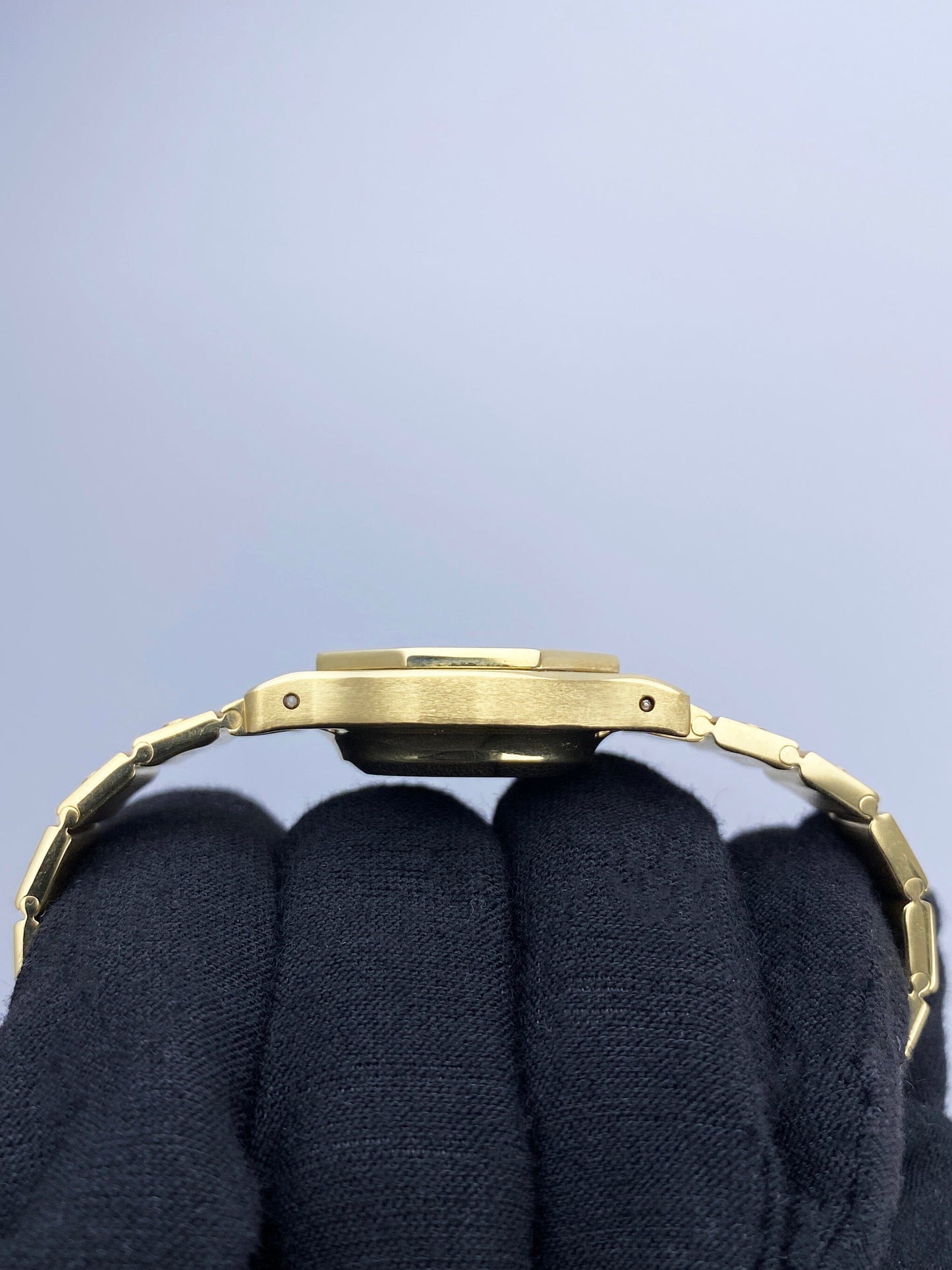 Cartier Santos Octagon 0906 18K Yellow Gold Ladies Watch Box Papers - Watches