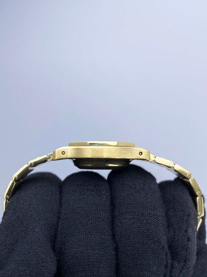 Cartier Santos Octagon 0906 18K Yellow Gold Ladies Watch Box Papers - Watches
