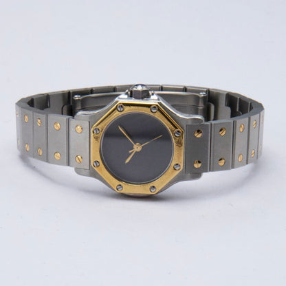 Cartier Santos Octagon 0907 Two Tone Ladies Watch - Watches