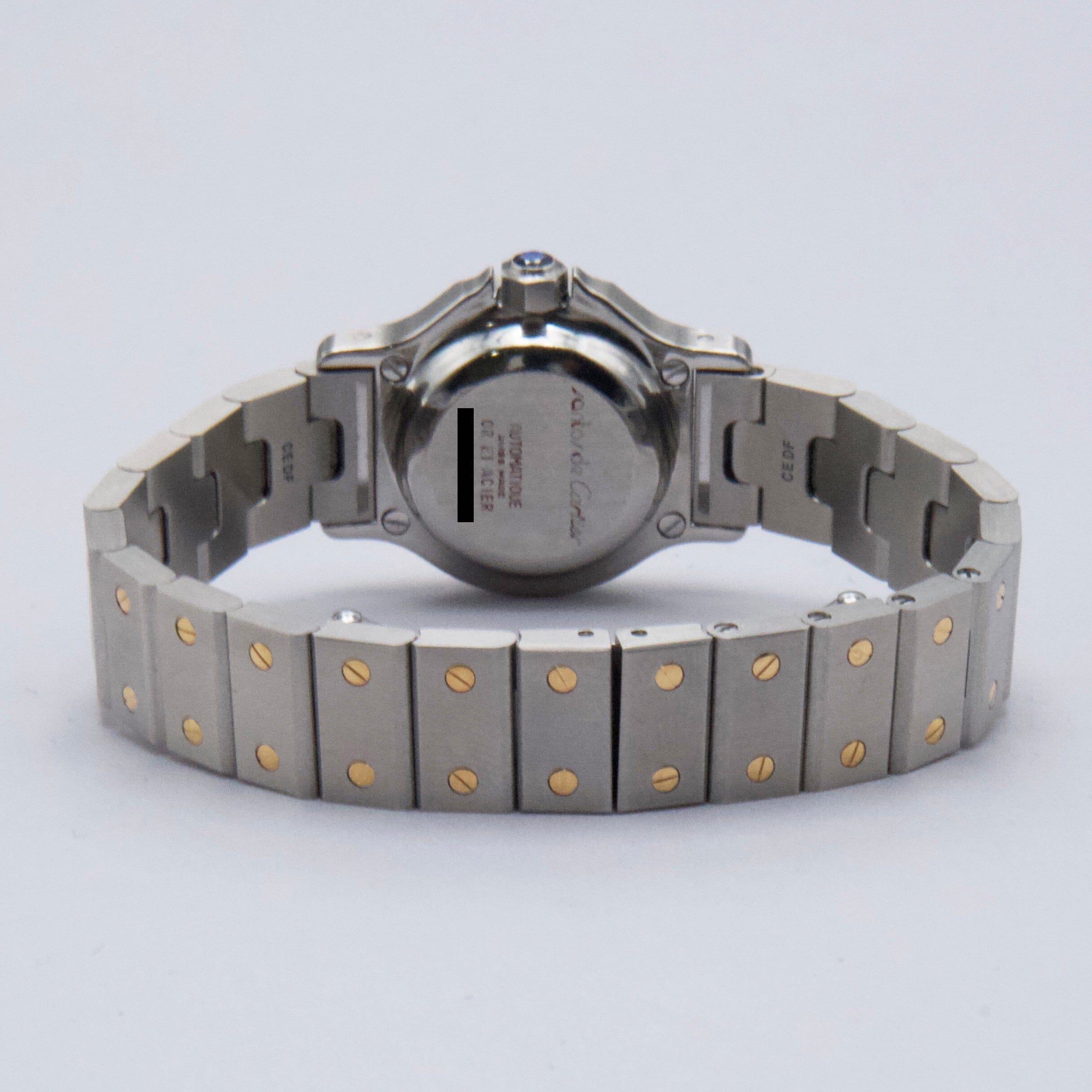 Cartier Santos Octagon 0907 Two Tone Ladies Watch | Phigora
