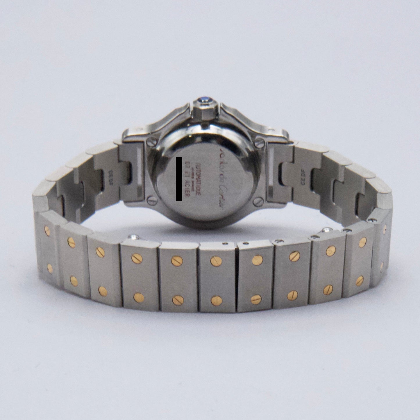 Cartier Santos Octagon 0907 Two Tone Ladies Watch - Watches