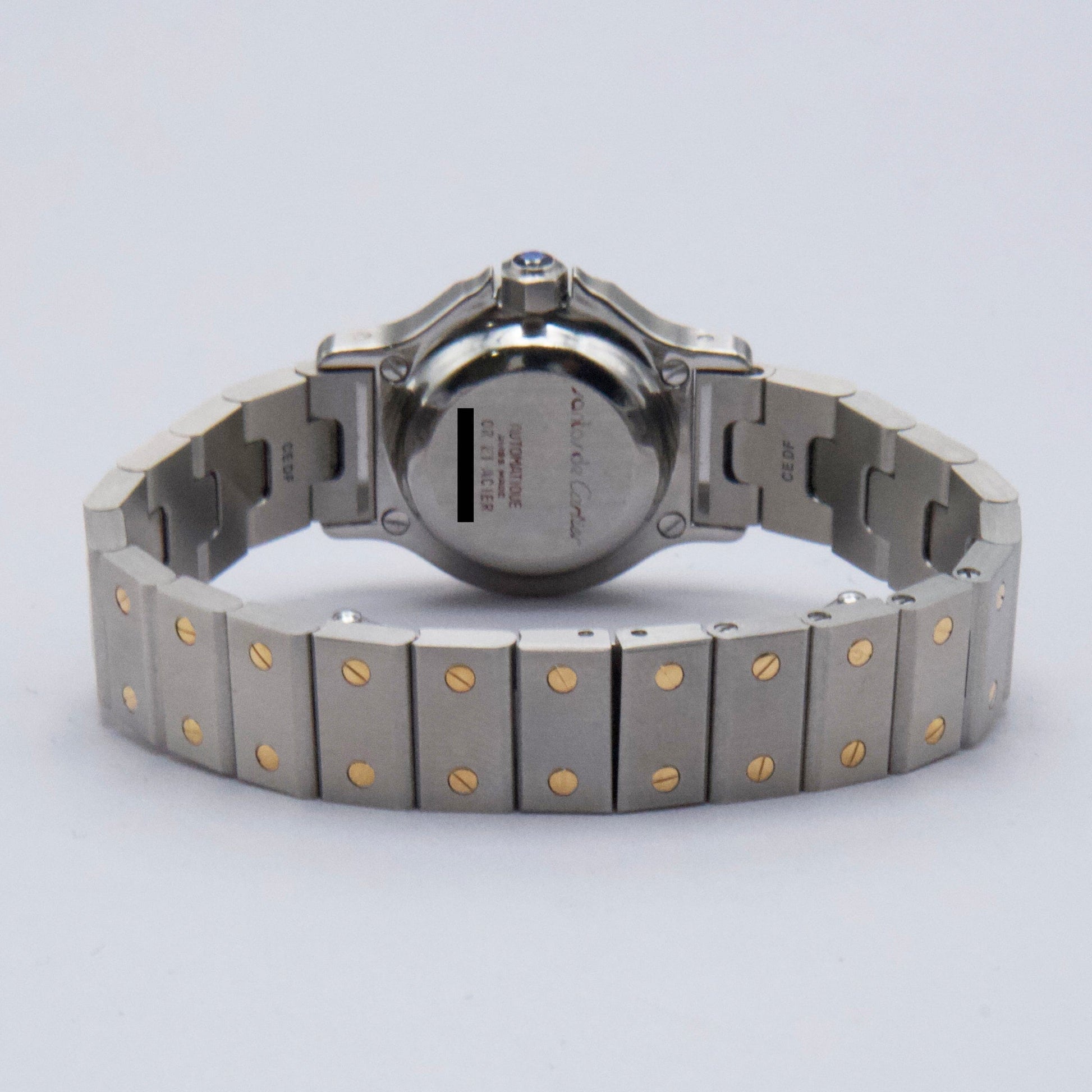Cartier Santos Octagon 0907 Two Tone Ladies Watch - Watches
