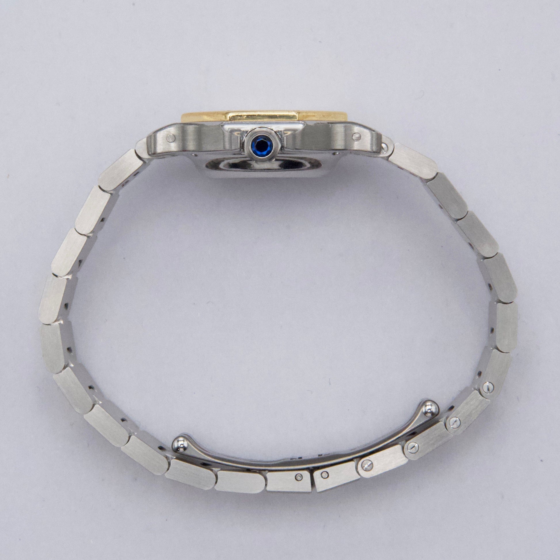 Cartier Santos Octagon 0907 Two Tone Ladies Watch - Watches