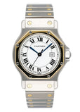 Cartier Santos Octagon 2966 Two Tone Ladies Watch - Watches