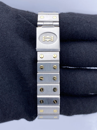 Cartier Santos Octagon 2966 Two Tone Ladies Watch - Watches