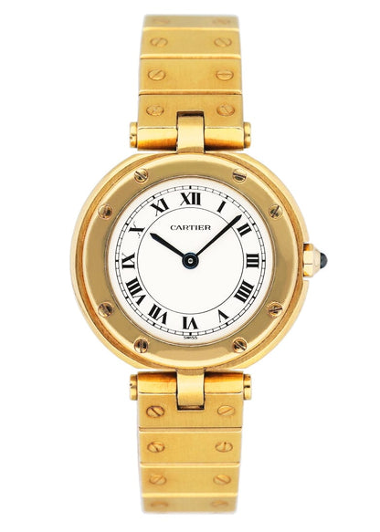 Cartier Santos Vendôme 84738788 18K Yellow Gold Ladies Watch - Watches