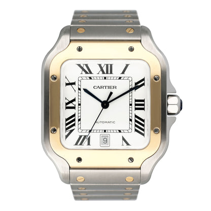 Cartier Santos W2SA0006 Large Size Mens Watch Box Papers - Virtual