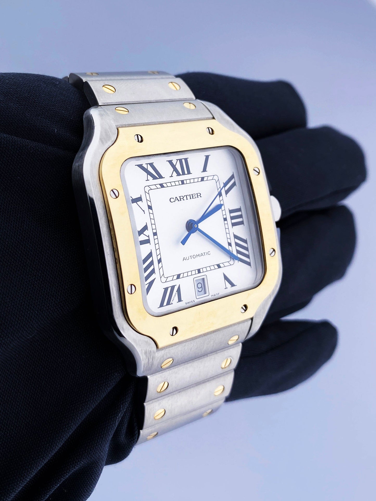 Cartier Santos W2SA0006 Large Size Mens Watch Box Papers - Watches