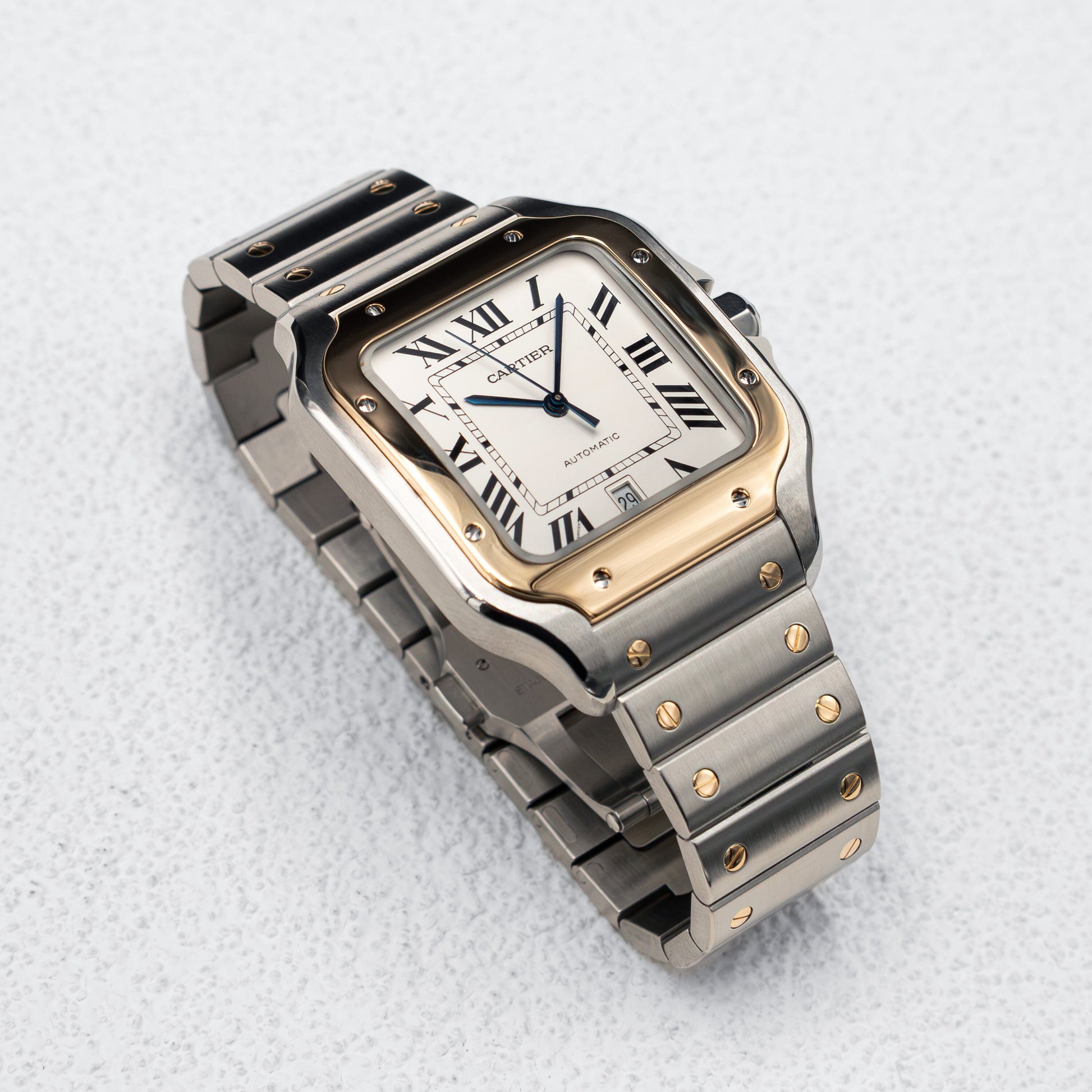Cartier Santos W2SA0006 Large Size Mens Watch Box Papers - Virtual
