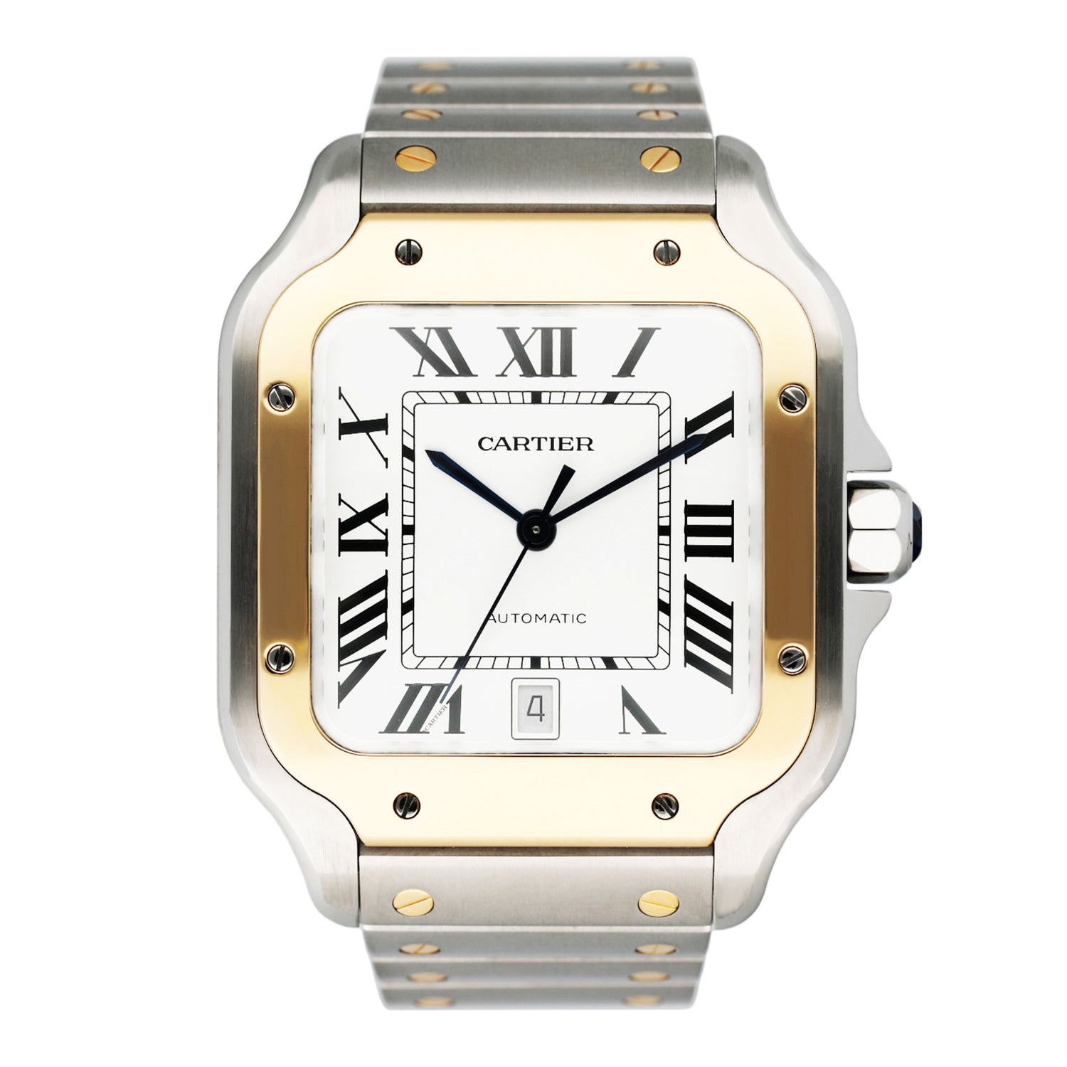 Cartier Santos W2SA0009 Large Size Mens Watch Box Papers - Watches