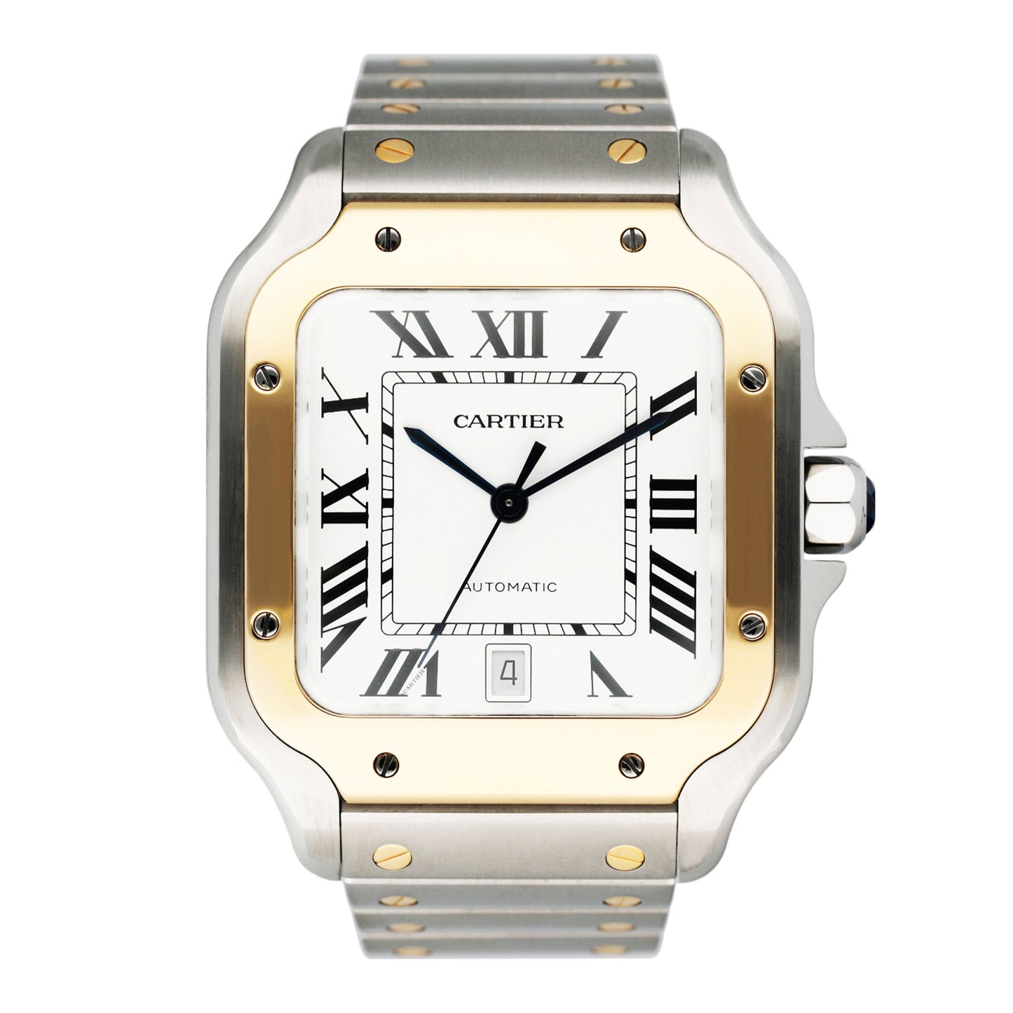 Cartier Santos W2SA0009 Large Size Mens Watch Box Papers
