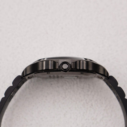 Cartier Santos WSSA0039 Large Black Dial Mens Watch Box Papers - Watches