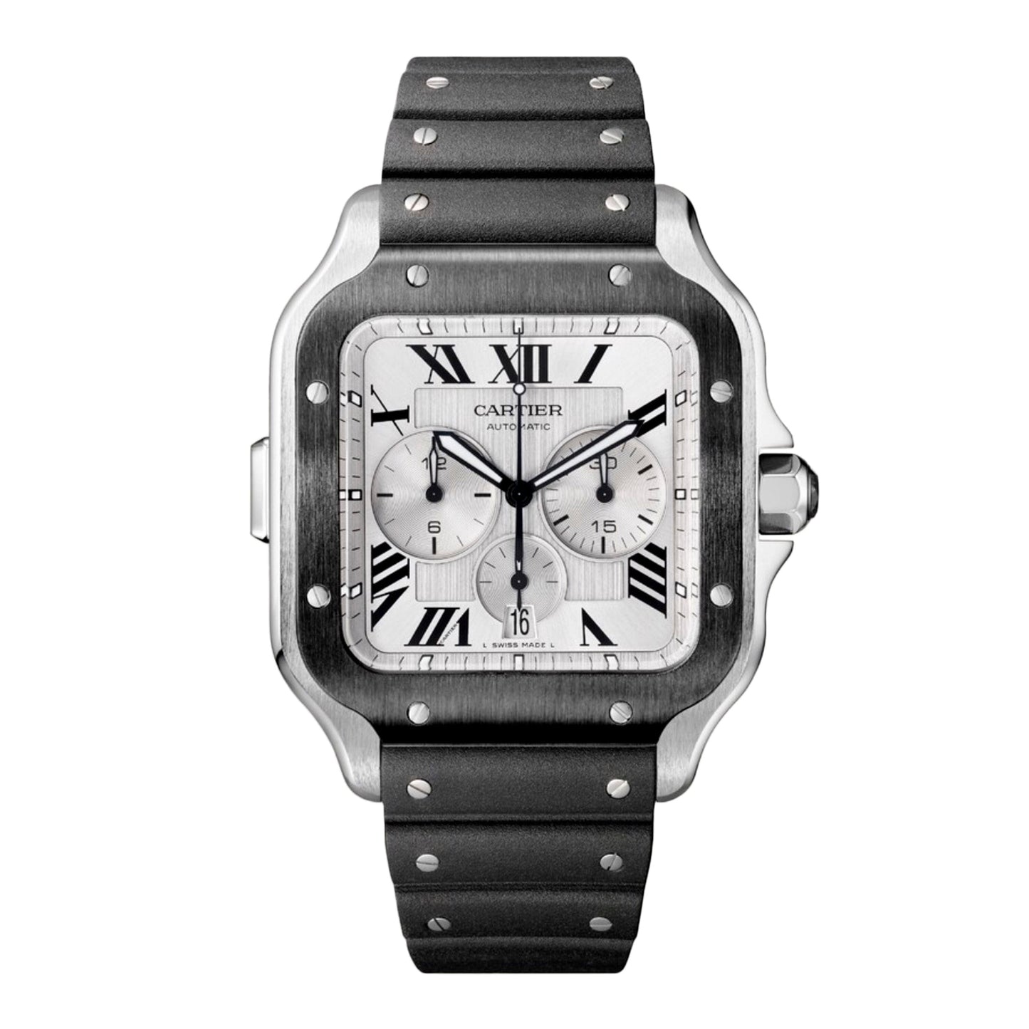 Cartier Santos XL WSSA0017 Chronograph Mens Watch Box Papers - Watches