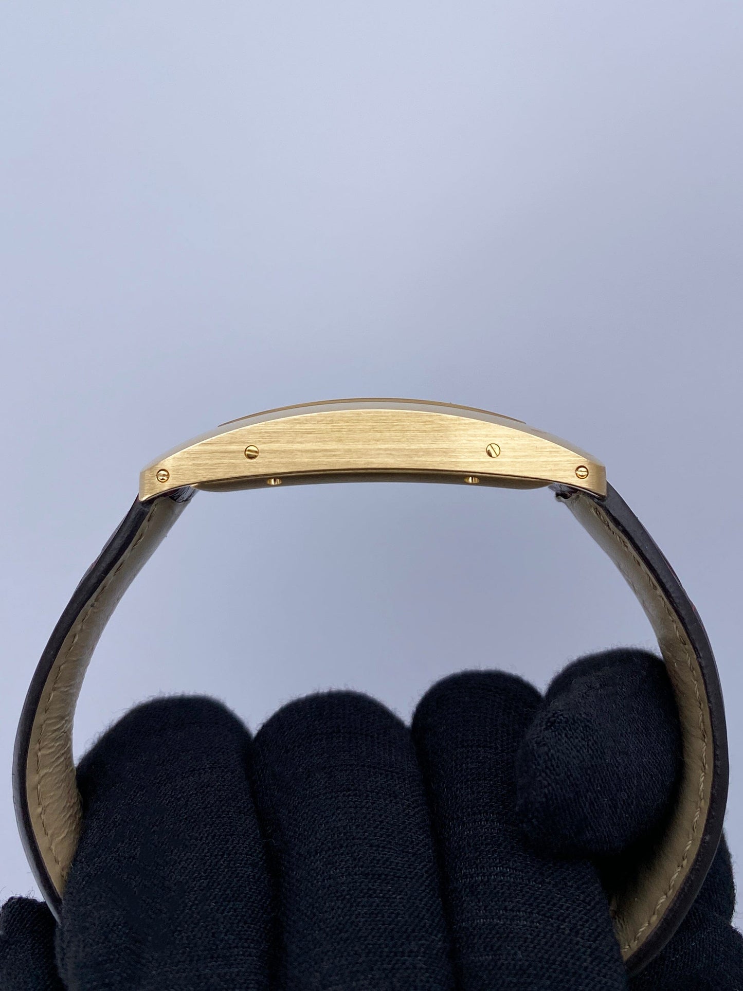 Cartier Tank Americaine Large W2603156 18K Yellow Gold Mens Watch - Watches