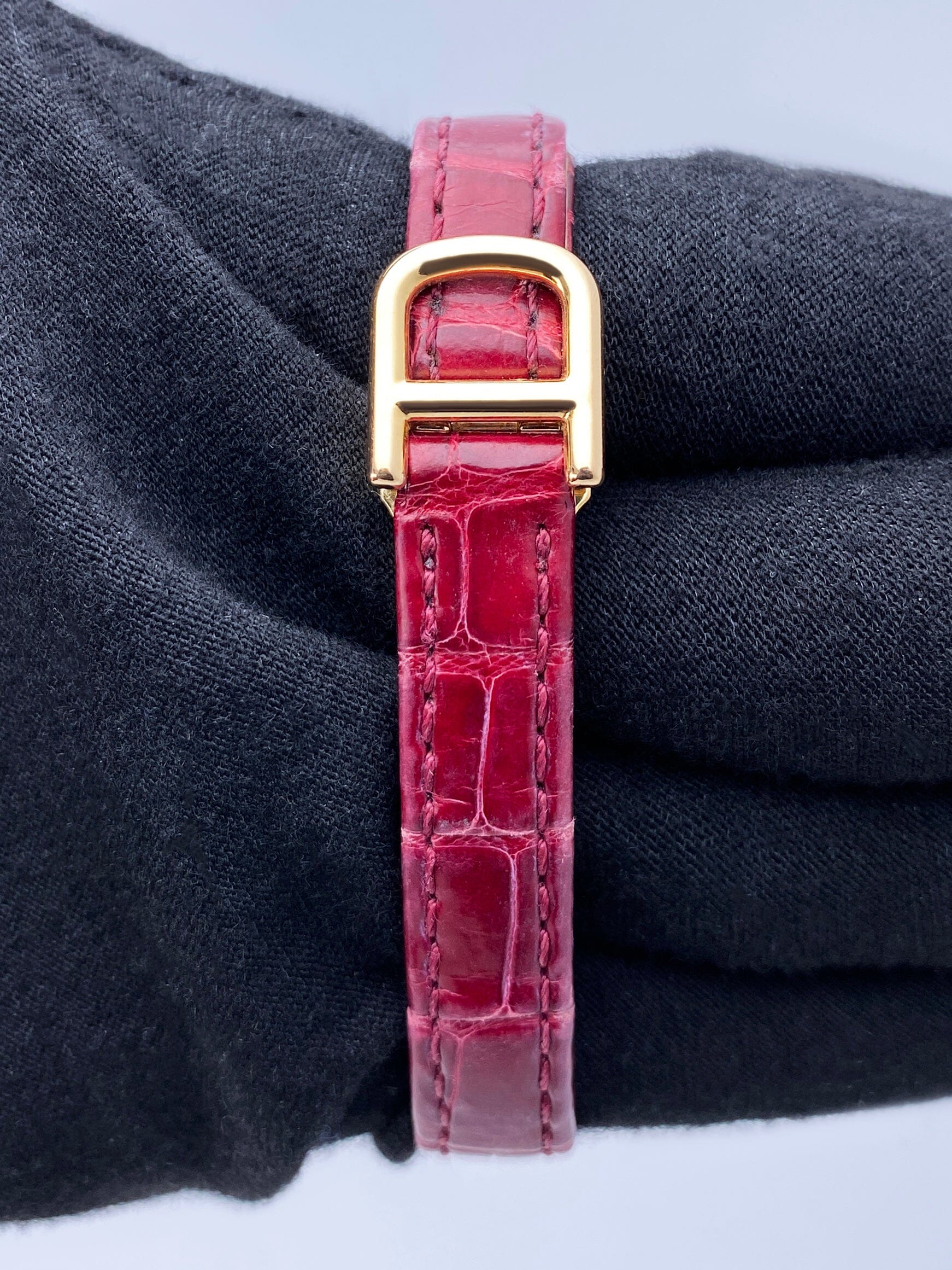 Cartier Tank Americaine Mini WB710014 18K Rose Gold Ladies Watch - Watches