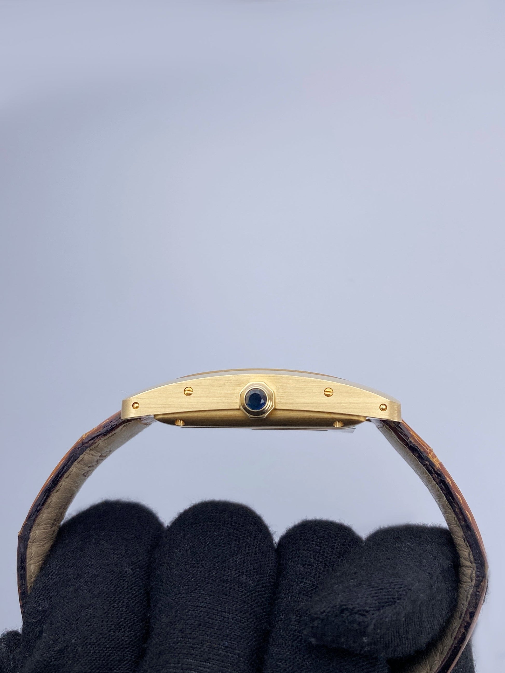 Cartier Tank Americaine W2603556 18K Yellow Gold Ladies Watch - Watches