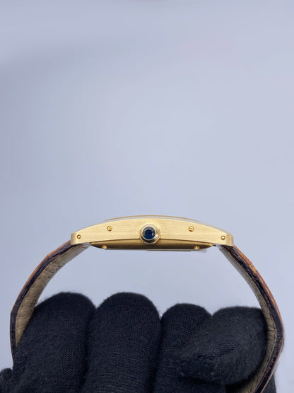 Cartier Tank Americaine W2603556 18K Yellow Gold Ladies Watch - Watches